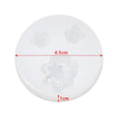 Hairpin Pendant Accessories Rose Flowers Mold Silicone Clay Moulds Crystal Glue
