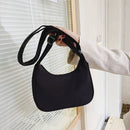 Fashion Solid Color Zipper Shoulder Bag Women Designer Purse Crossbody Bags