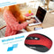Portable 2.4G Wireless Optical Mouse 6 Button USB Receiver 2000DPI Laptop Mice