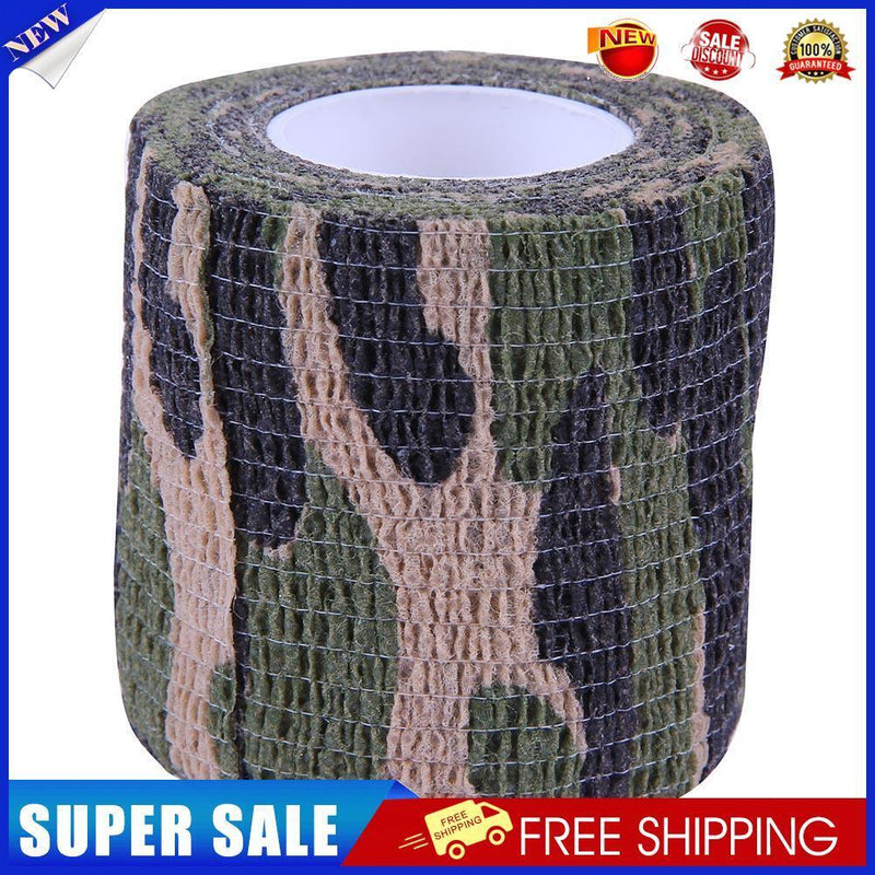 Jungle Camouflage Aid Medical Self-Adhesive Elastic Bandage Gauze Tape