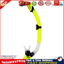 Diving Snorkel Full Dry Underwater Breathing Tube Snorkeling Gear (Yellow) Newly