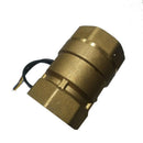 DC24V 3-wire 2-control Brass Thread Motorized Electric Ball Valve (DN25)
