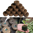 30mm Jiffy Peat Pellet Grain Starting Tray Plug Nutrient Soil Block (5pcs) Newly