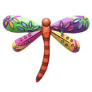 Sculpture Garden Backyard Metal Dragonfly Art Craft Sculptures Wall Decoration