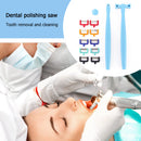 10pcs IR Strip System Kit Dental Oral Surface Polishing Surface Cleaning Saws