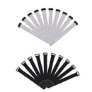 20CS Fishing Rod Tie Strap Suspenders Fastener Hook Loop Ties Belt (White)