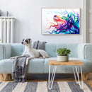 Wolf 50x40cm Oil Paint By Numbers Picture DIY Painting M729 Newly