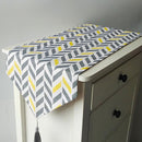 Nordic Style Geometric Pattern Linen Table Runner Tablecloth Coffee Table Cover
