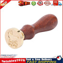 Retro Wood Handle Wax Seal Stamps Envelope Wedding Post Sealing Wax (F146) Newly