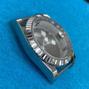 36MM Stainless Steel Watch Case Watch Case Mineral Glass for 8215/2813/8205 Movement