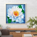 Diamond Painting 5D DIY lotus Hat Full Round Drill Rhinestone Picture