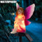 LED Solar Light Flower Fairy Lawn Stake Outdoor Garden Landscape Light (A) Newly