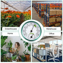 2 in 1 Thermometer Hygrometer Dual Gauges for Indoor Outdoor Home Office