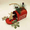 Iron Mailbox Ornament Portable Xmas Tree Pendant Candy Organizer Box C3K6