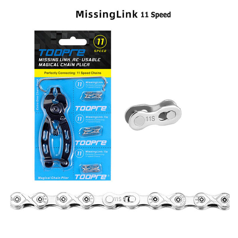 TOOPRE MTB Bike Chain Quick Link Tool Master Link Repair Pliers Kits (11S)