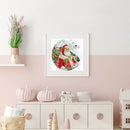 5D DIY Full Round Drill Diamond Painting Kit Christmas Santa Drawing Ornament
