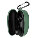 Bluetooth-Compatible Earbuds Case for QCY T17 Protector Cover Skin (Green) Newly