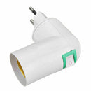 EU-Stecker-Adapter E27 LED Lampe Lampen SockelHalter Fassung Halterung 2022 C2P8