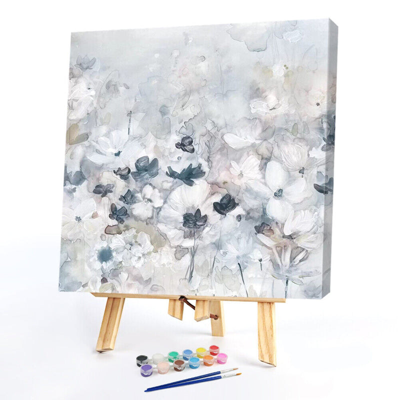 Ink Flower Oil Paint By Numbers Kit DIY Acrylic Painting Home Decoration Gifts
