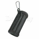 EVA + PU Leather Travel Bag Soft Case Cover Zip for JBL Flip 4 Speaker
