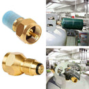 Propane Refill Adapter Lp Gas 1 Lb Cylinder Tank Coupler Y Heater Bottle S3W8