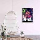 5D DIY Diamond Painting Colorful Moon Full Round Drill Mosaic Picture Kits
