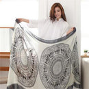 Fashion Long Spring Soft Cotton Voile Print Stole Wrap Shawl Scarf