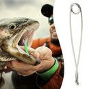 Portable Fish Mouth Spreader 7 inch Stainless Steel Fish Mouth Opener (A) Newly