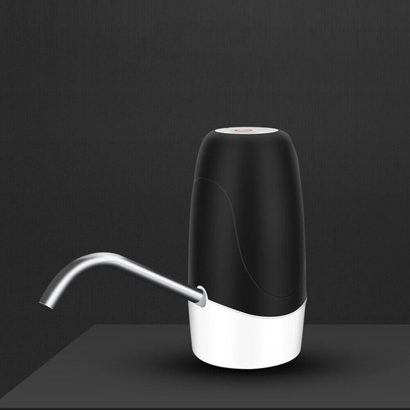 Water Bottle Pump Mini Barreled Water Electric Pump USB Water Dispenser (B)