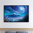 Night Landscape 50x40cm Oil Paint By Numbers Picture DIY Painting