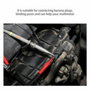 Black Multimeter Tool Red Needle Jack Car Maintenance Test Pen Test Lead Probe