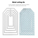 Metal Cutting Dies Circle Frame Stencils DIY Scrapbooking Paper Cards Die Cuts