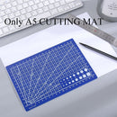 School Supplies Sewing Tool A5 Grid Lines Cutting Mat Paper Board Cutting Plate