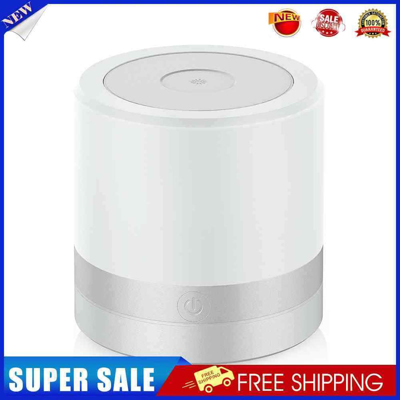 #A USB Rechargeable 7 Colors LED Night Light Portable Bedside Bedroom Table Lamp