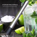 Steel Wine Mixing Stick Muddler Cocktail Stirrer Shaker Ice Crusher Barware