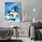 Oil Paint by Numbers Hat Snowman Canvas Artwork Living Room Picture Decoration