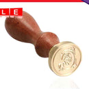 UN3F Gasket Wax Classic Initial Wax Seal Stamp Alphabet Letters