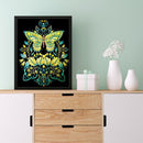 Full Cross Stitch Handcraft 11CT Stamped Butterfly Needlework DIY Home Ornament