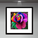 5D DIY Part Drill Diamond Painting Colorful Flower Cross Stitch Embroidery Newly