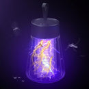 Electric Mosquito Kill Lamp LED Light Home Fly Bug Insect Trap (USB Green)