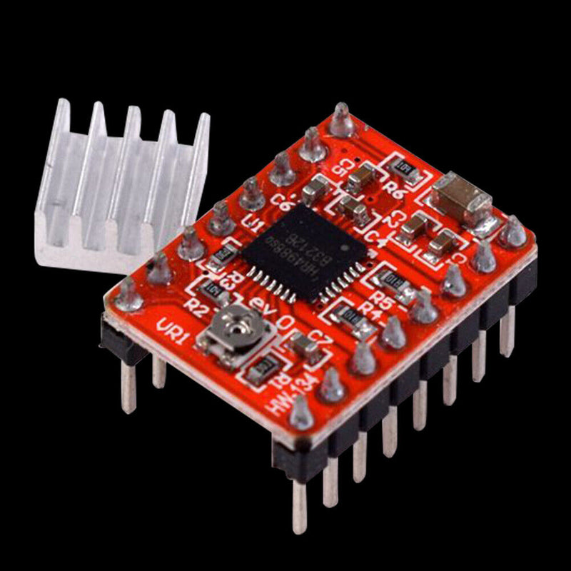 HW-134A A4988 Stepper Motor Driver Module with Heat Sink for Mendel Huxley Newly