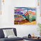 Ship by the Sea Oil Paint By Numbers Kit DIY Acrylic Painting on Canvas Art