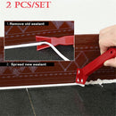 Sealant Grout Remover Spreader Spatula Caulking Finishing Glass Cement Scraper