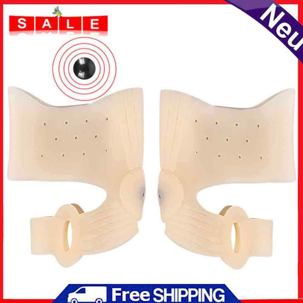 1 Pair Toe Thumb Separator Soft Pedicure Socks Hallux Valgus Corrector Foot Care