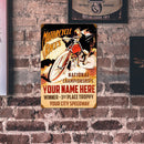 Motorcycle Races Retro Metal Plate Tin Sign for Bar Pub Club Cafe Wall Art