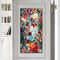 DIY Full Round Diamond Painting Flowers Bloom Picture Rhinestone Mosaic Han