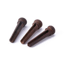 6pcs/Lots of Acoustic Guitar Ebony Bridge Pin with 4mm Golden Classic Style Pu