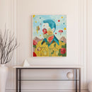 Flower Personification Oil Paint By Numbers DIY Acrylic Painting Home Decoration