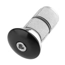 Carbon Fiber Front Fork Expansion Screw Hanging Heart Bike Headset (Black) Newly