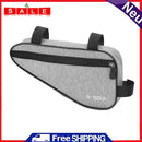 Durable MTB Front Frame Triangle Bag Road Cycling Storage Pouch Bag (Gray)